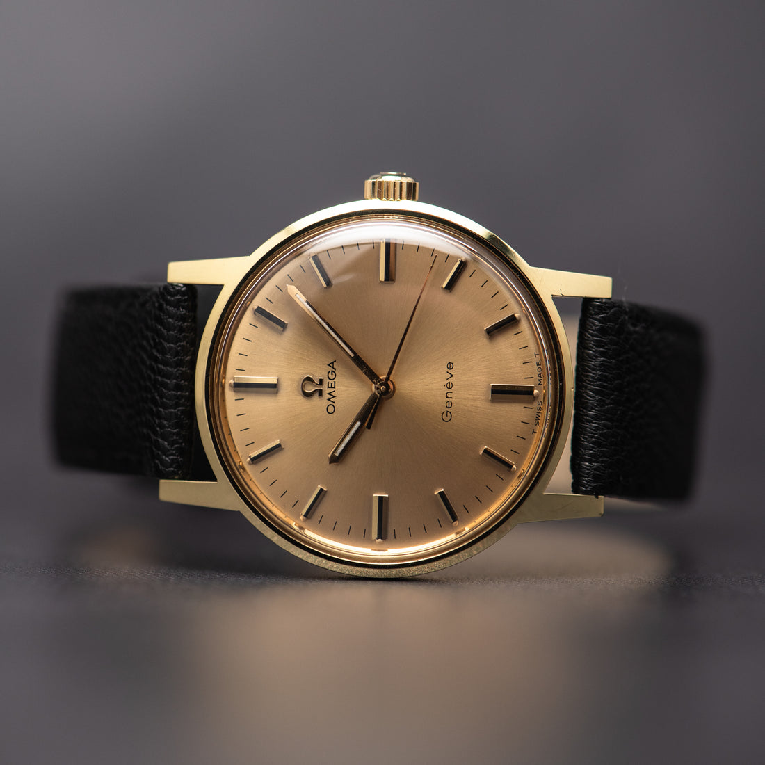 1969 OMEGA GENEVE SUNBURST CAL. 601 REF. 135.070