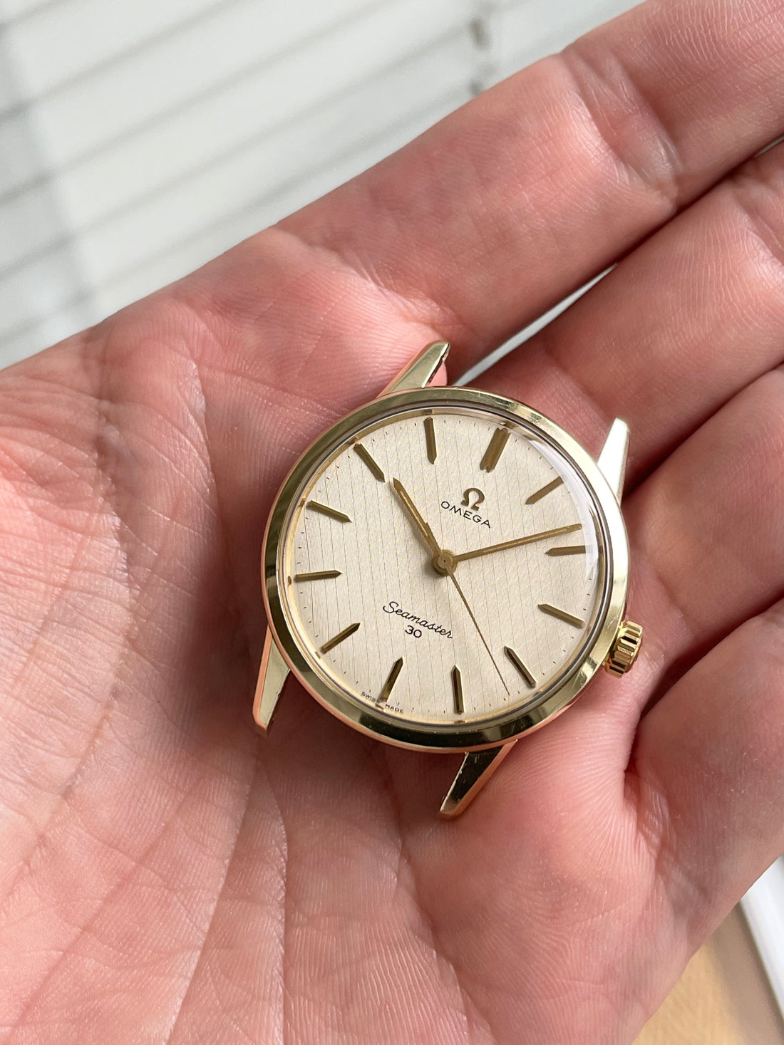 1958 OMEGA SEAMASTER 30 LINEN CAL. 285 REF. 14390-5SC