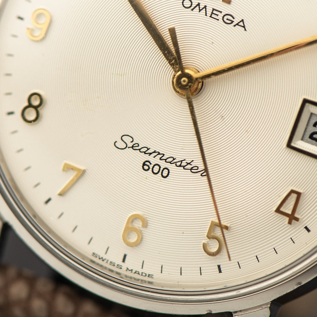 1968 OMEGA SEAMASTER 600 ARABIC CONCENTRIC CIRCLES QUICKSET CAL. 613 REF. 136.011