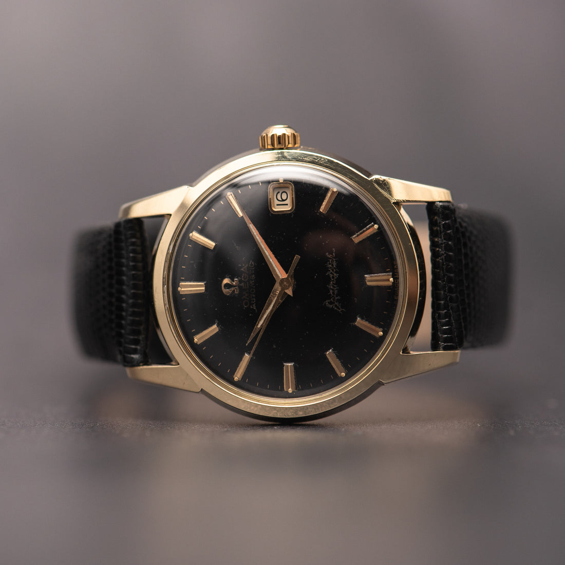 1962 OMEGA SEAMASTER GLOSS BLACK CAL. 562 REF. 14760-61 SC