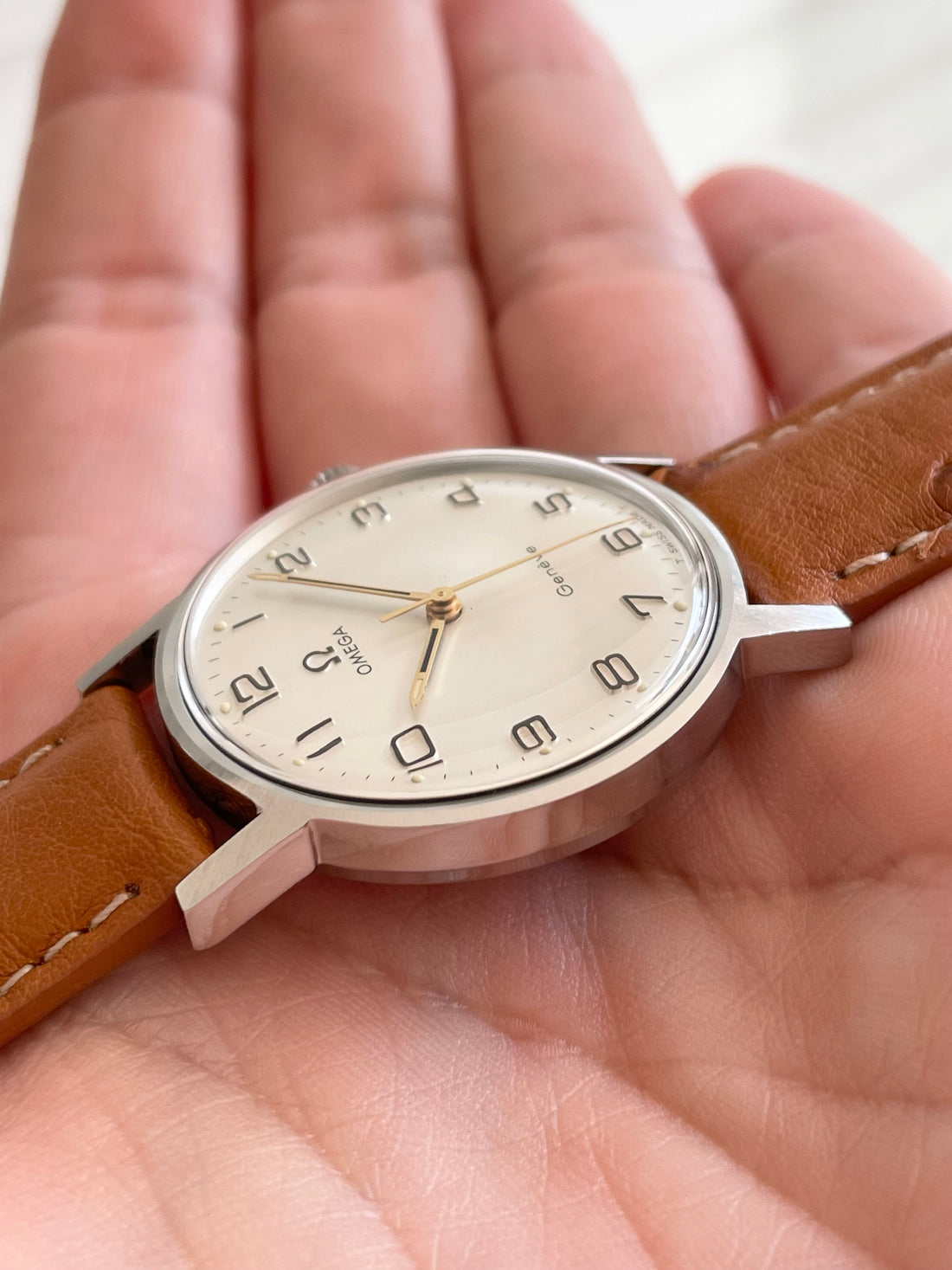 1969 OMEGA GENEVE ARABIC CAL. 601 REF. 135.070