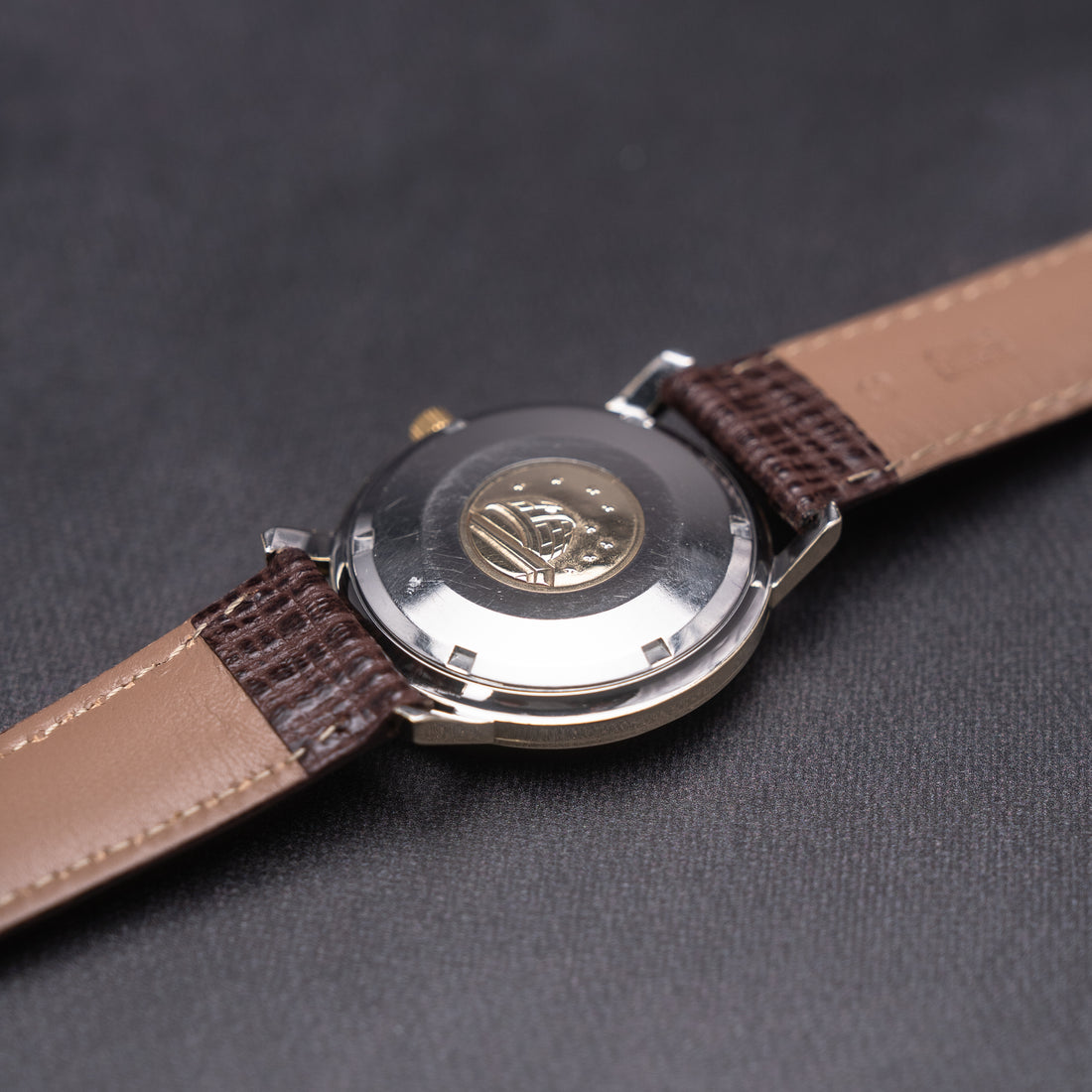 1966 OMEGA CONSTELLATION PIE PAN CROSSHAIR SUNBURST QUICKSET CAL. 564 REF. 168.010