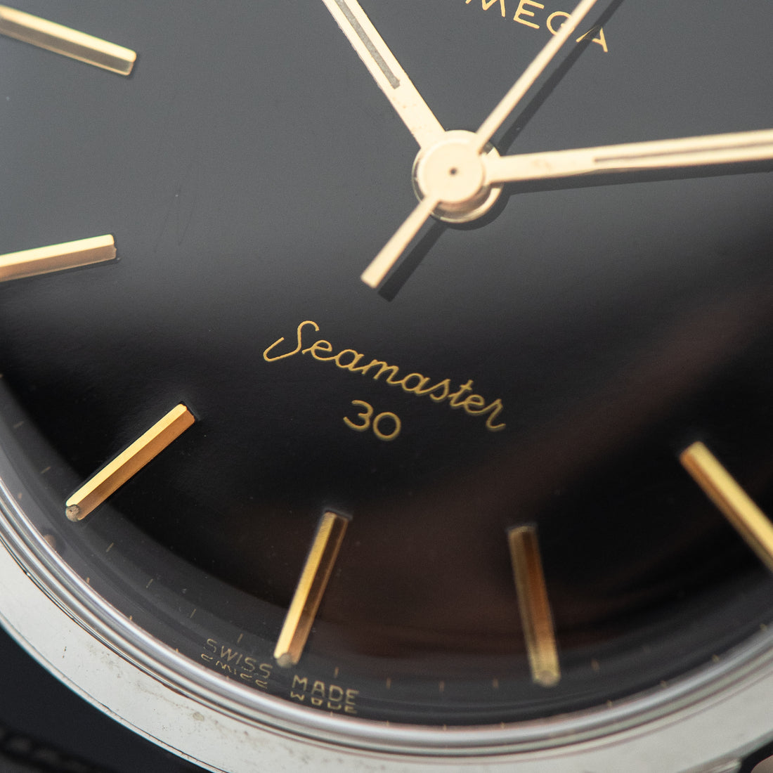 1962 OMEGA SEAMASTER 30 GLOSS BLACK CAL. 286 REF. 135.003-62-SC