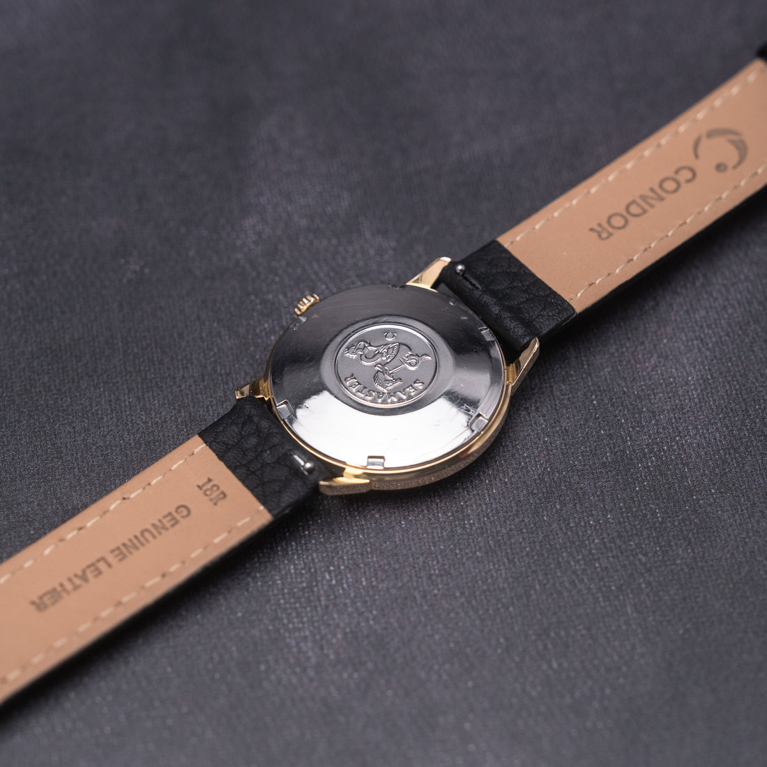 1963 OMEGA SEAMASTER CROSSHAIR SUNBURST CAL. 552 REF. 165.001