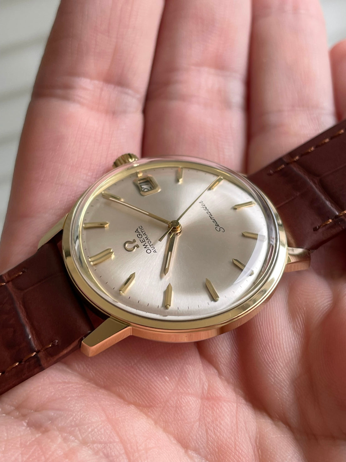 1963 OMEGA SEAMASTER SUNBURST CAL. 562 REF. 166.002