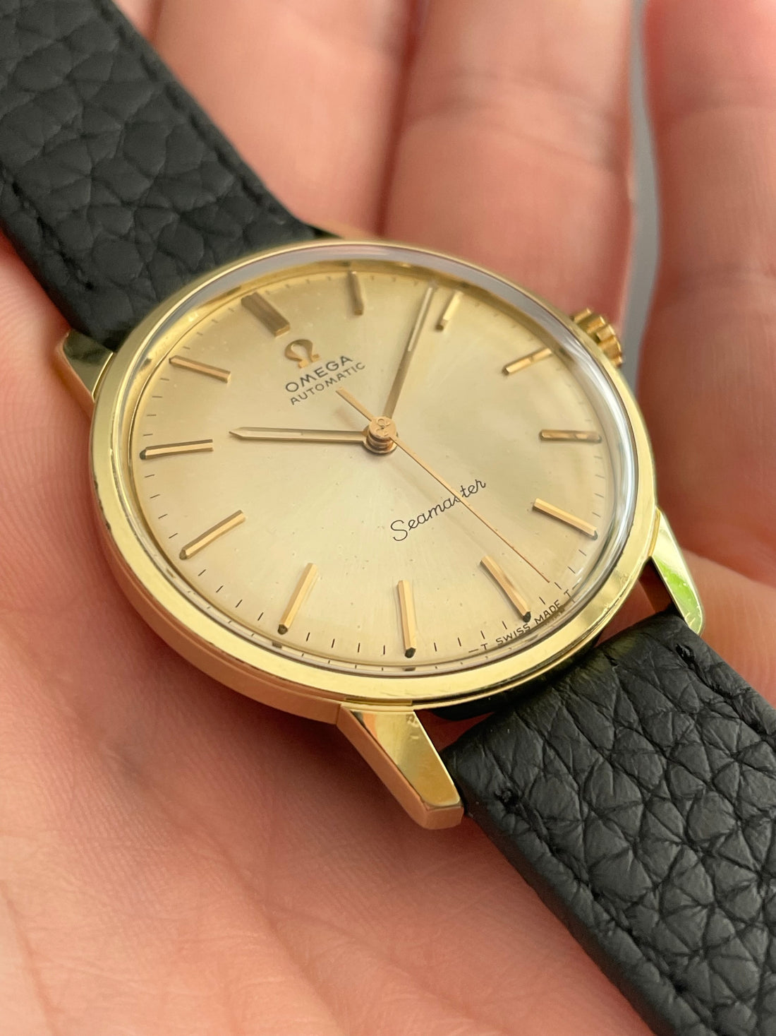 1966 OMEGA SEAMASTER SUNBURST CAL. 552 REF. 165.002