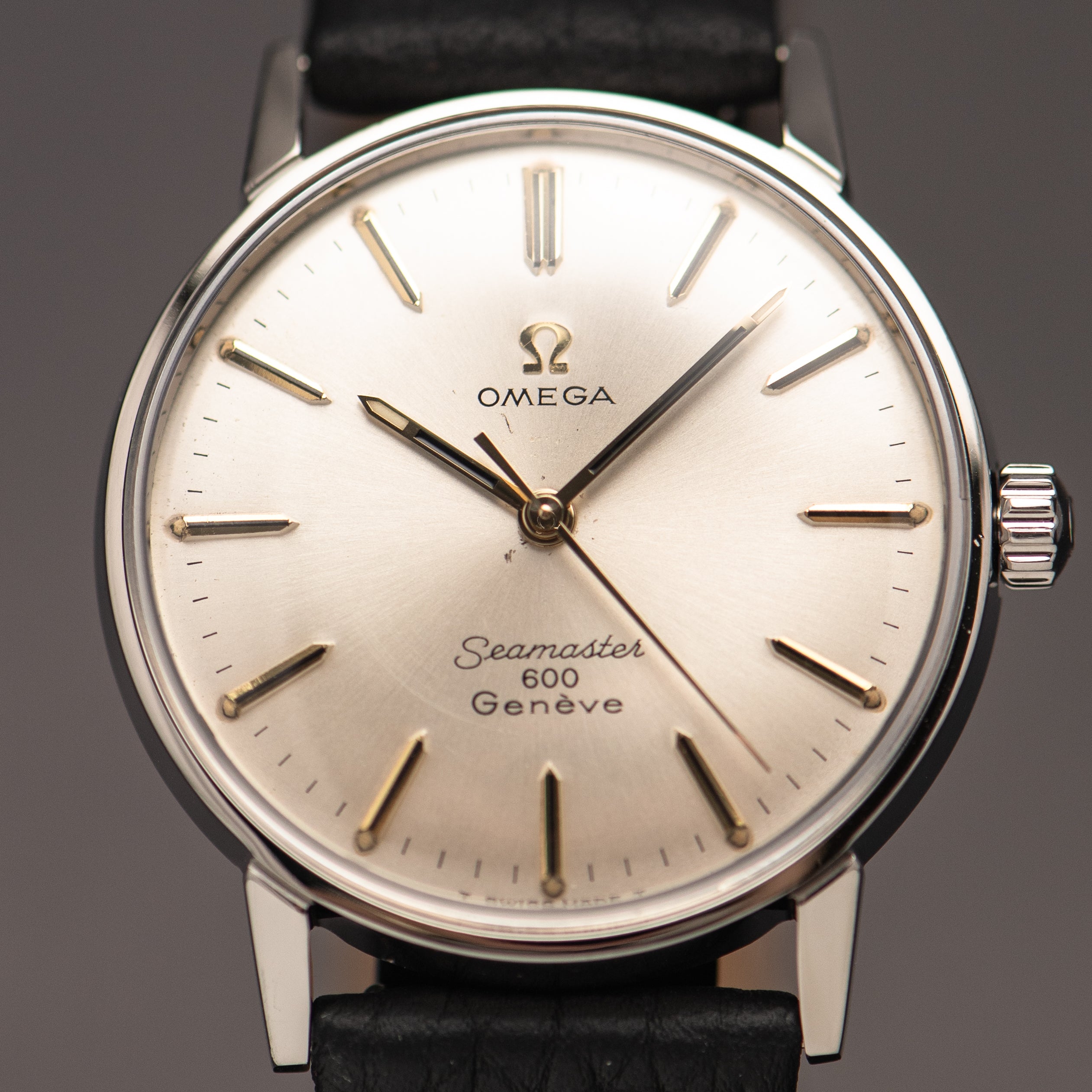 1960 OMEGA SEAMASTER GLOSS BLACK CAL. 610 REF. 14384 4 SC – Watch