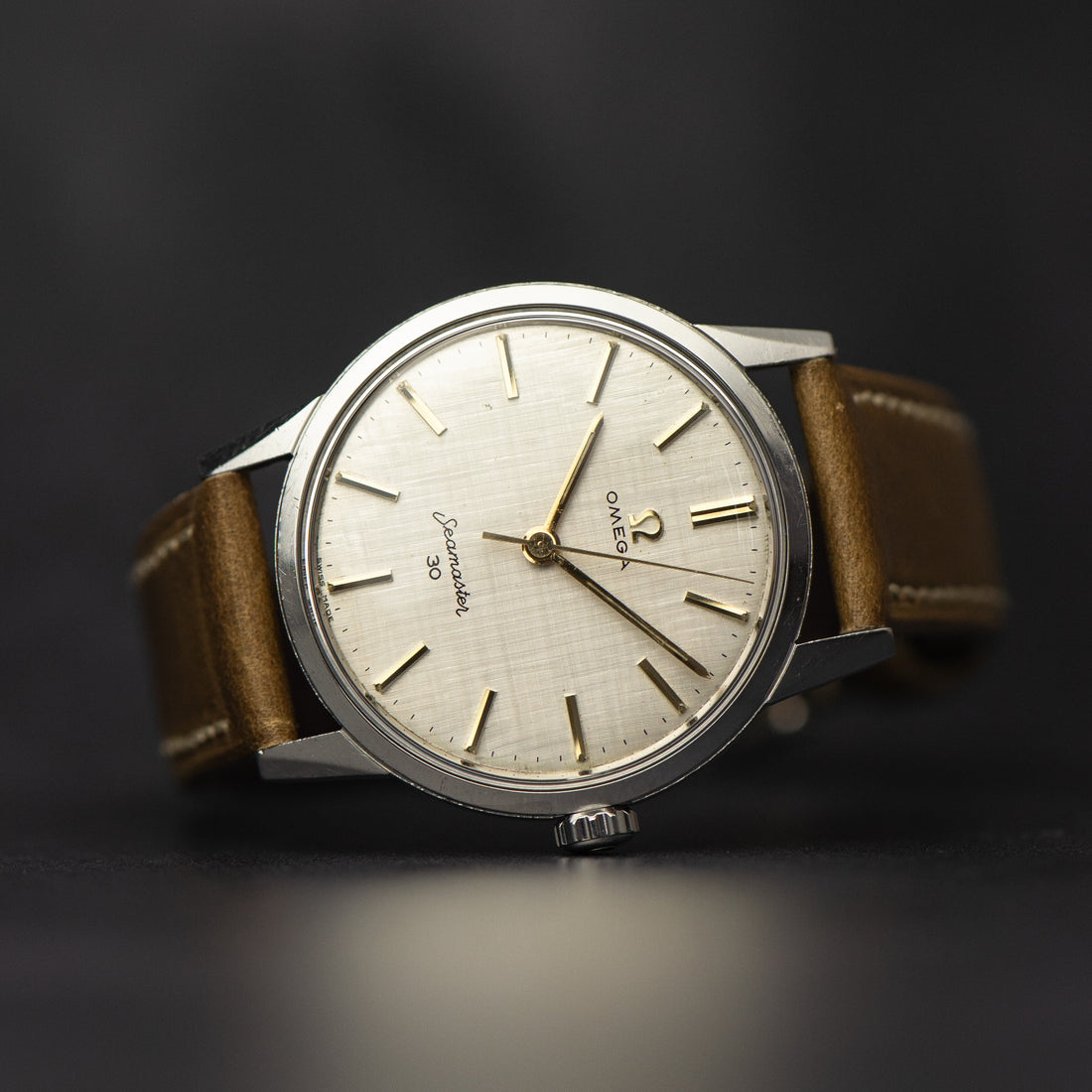 1962 OMEGA SEAMASTER 30 TAPESTRY LINEN CAL. 286 REF. 135.003-62-SC