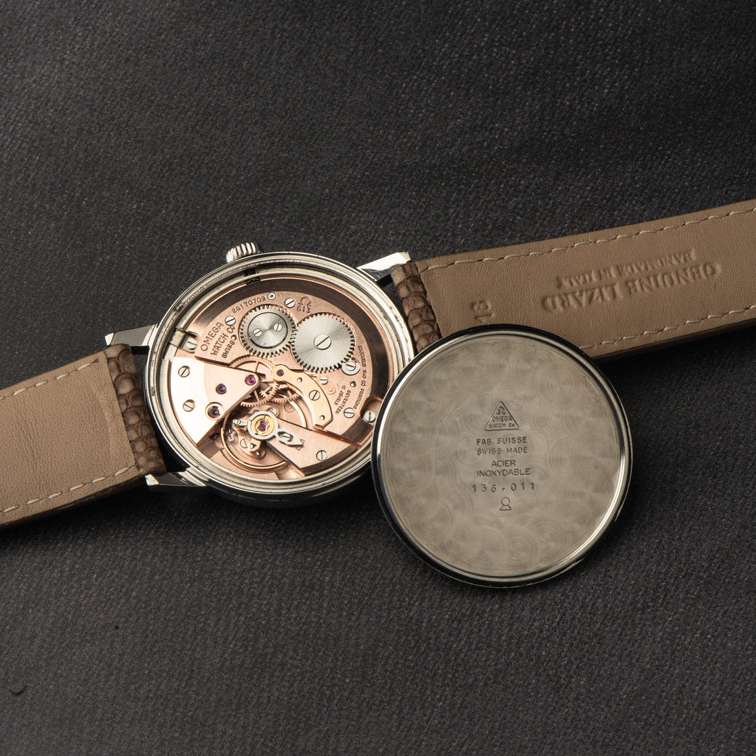1968 OMEGA SEAMASTER 600 ARABIC CONCENTRIC CIRCLES QUICKSET CAL. 613 REF. 136.011
