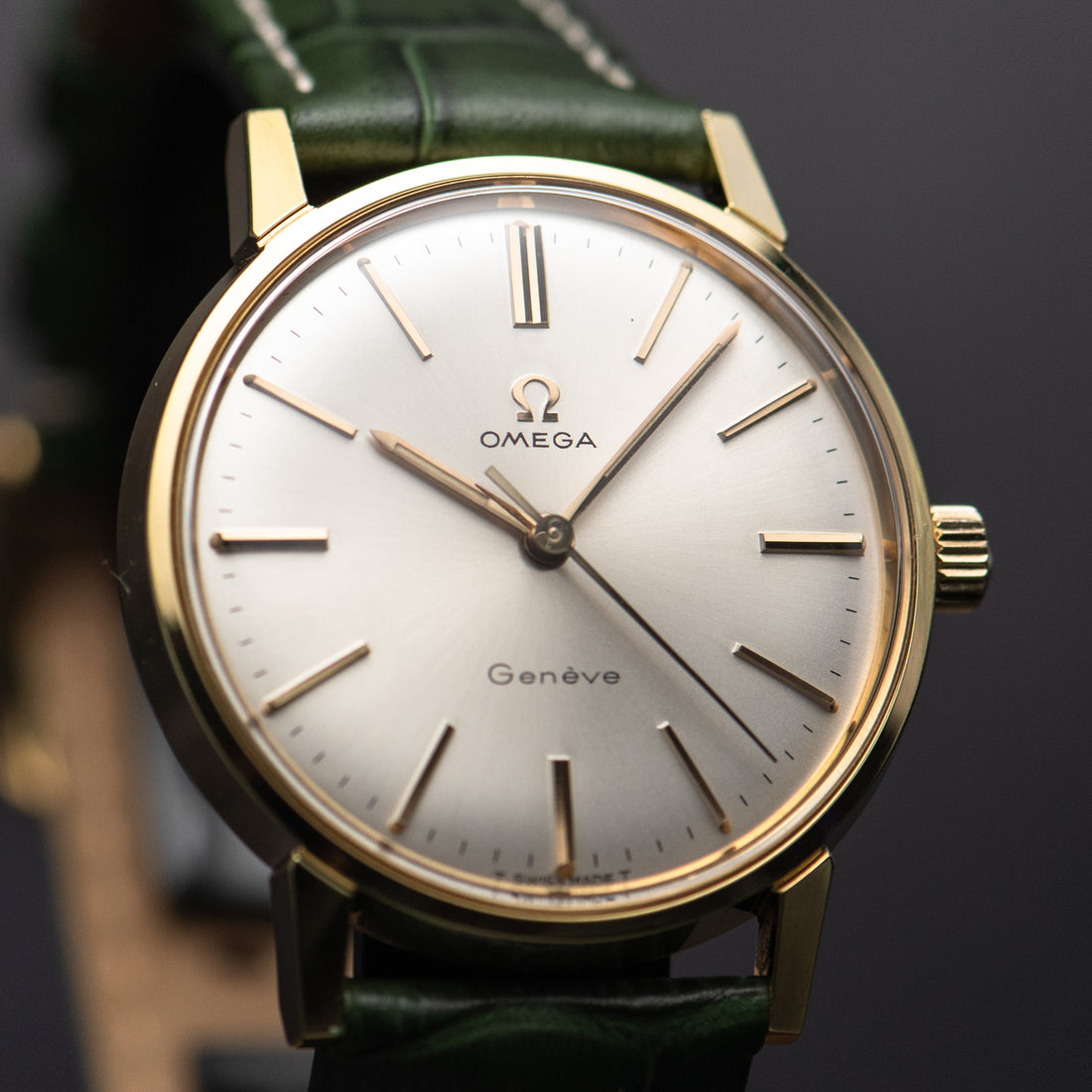 1967 OMEGA SEAMASTER GENEVE SUNBURST CAL. 601 REF. 135.011
