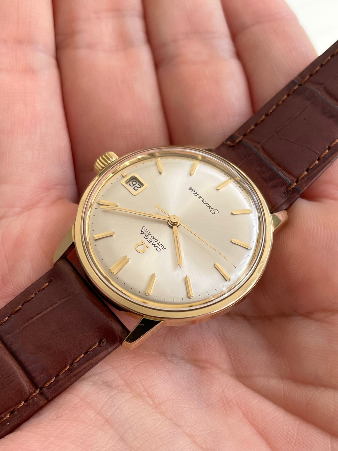1963 OMEGA SEAMASTER SUNBURST CAL. 562 REF. 166.002