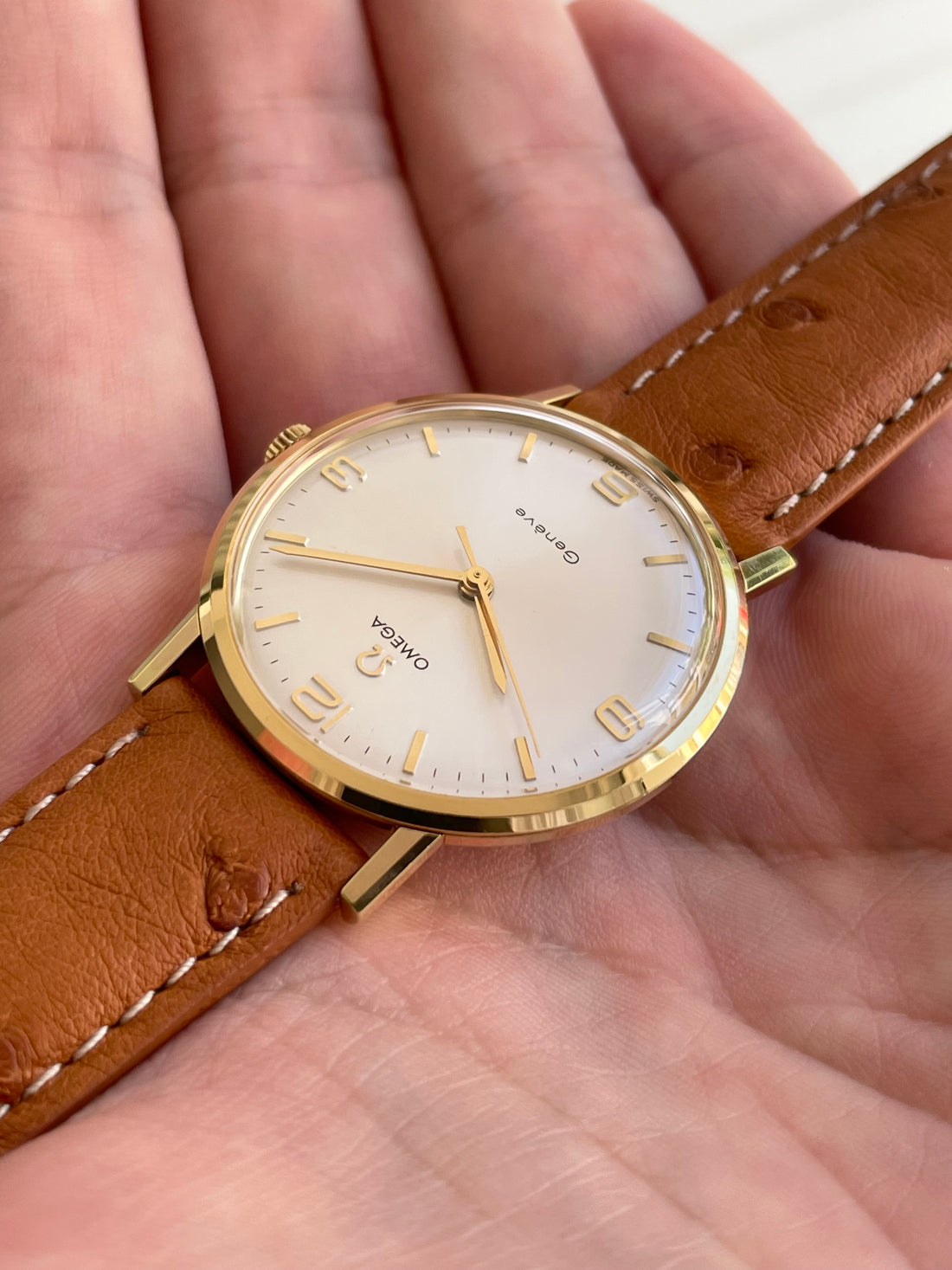 1968 OMEGA GENEVE SUNBURST EXPLORER CAL. 601 REF. 131.019 SP