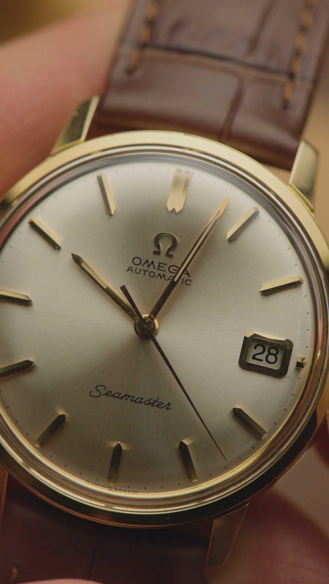 1963 OMEGA SEAMASTER SUNBURST CAL. 562 REF. 166.002