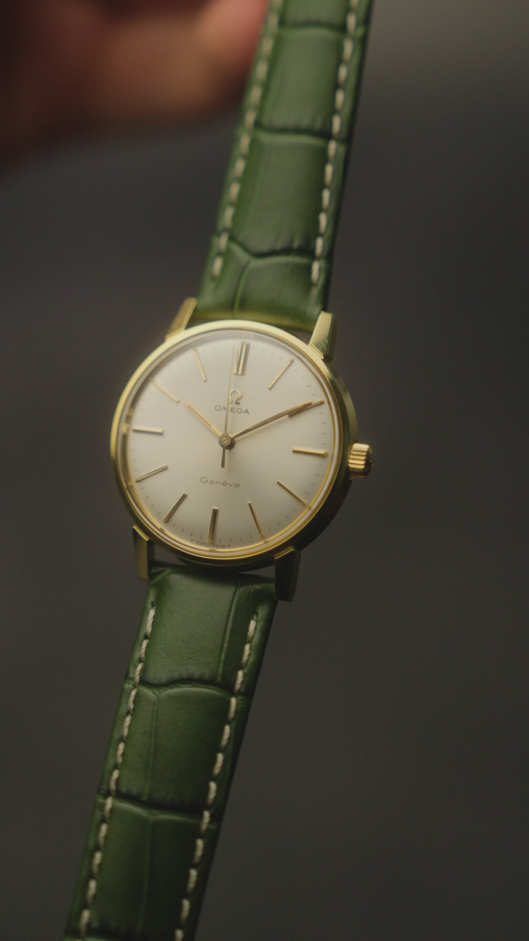 1967 OMEGA SEAMASTER GENEVE SUNBURST CAL. 601 REF. 135.011