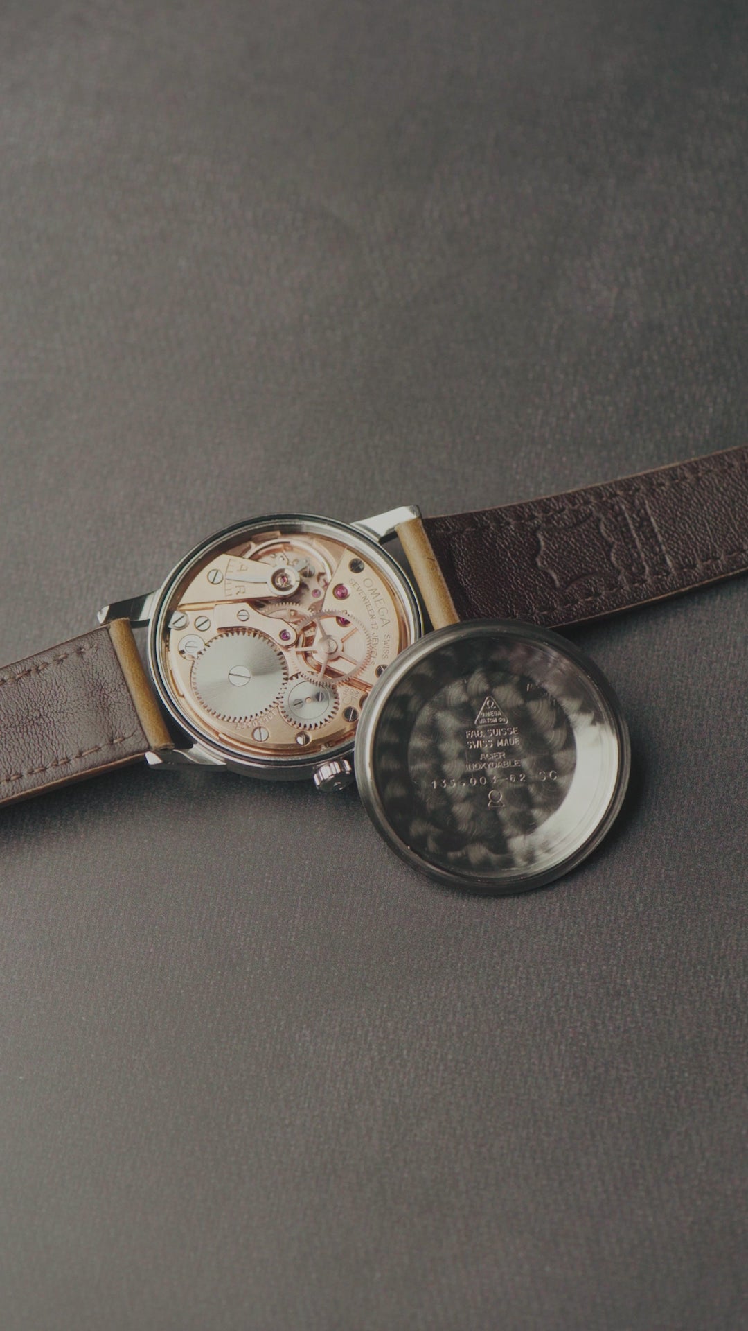 1962 OMEGA SEAMASTER 30 TAPESTRY LINEN CAL. 286 REF. 135.003-62-SC