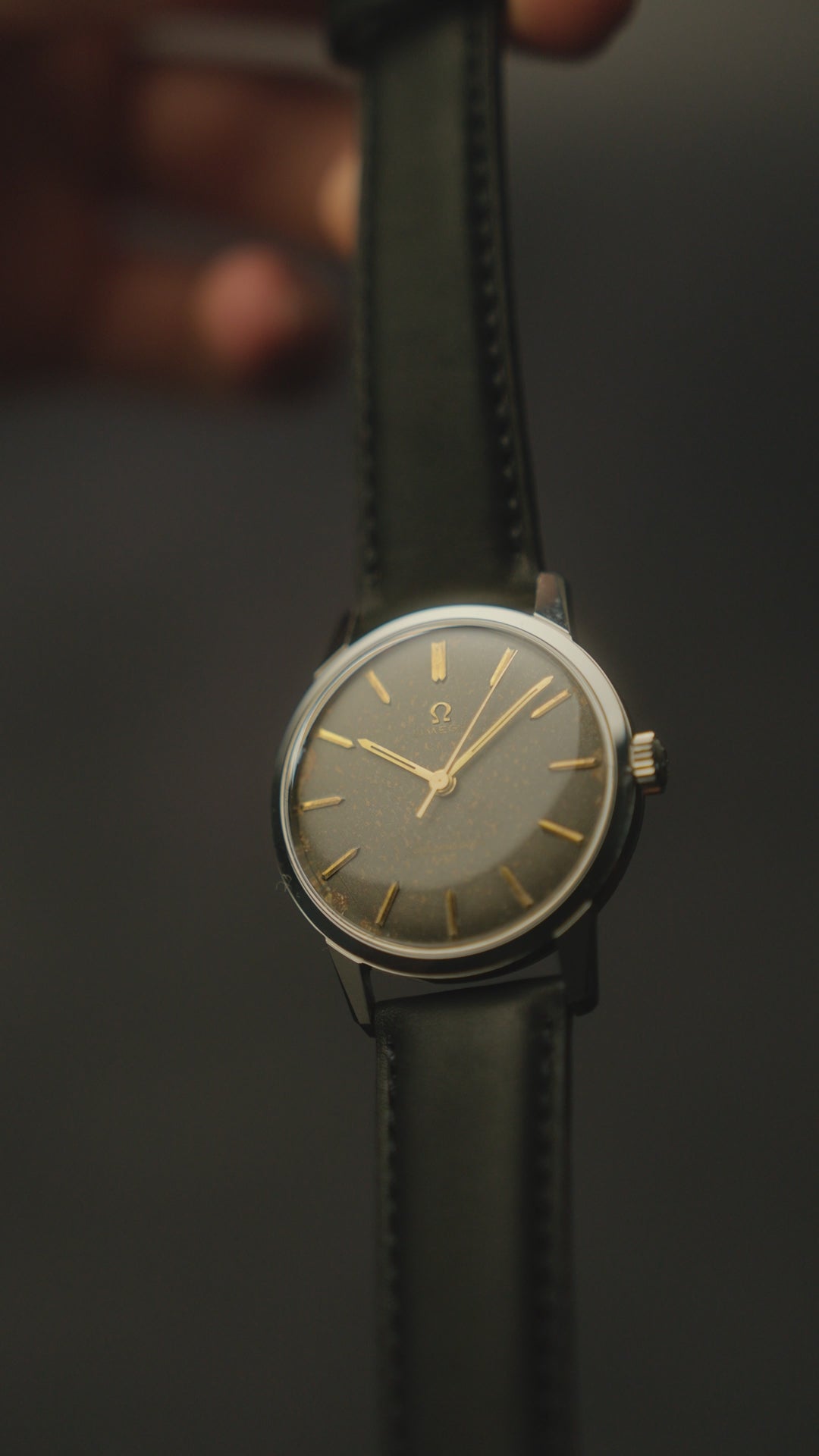 1957 OMEGA SEAMASTER 30 GREY LINEN CAL. 284 REF. 135.007-64