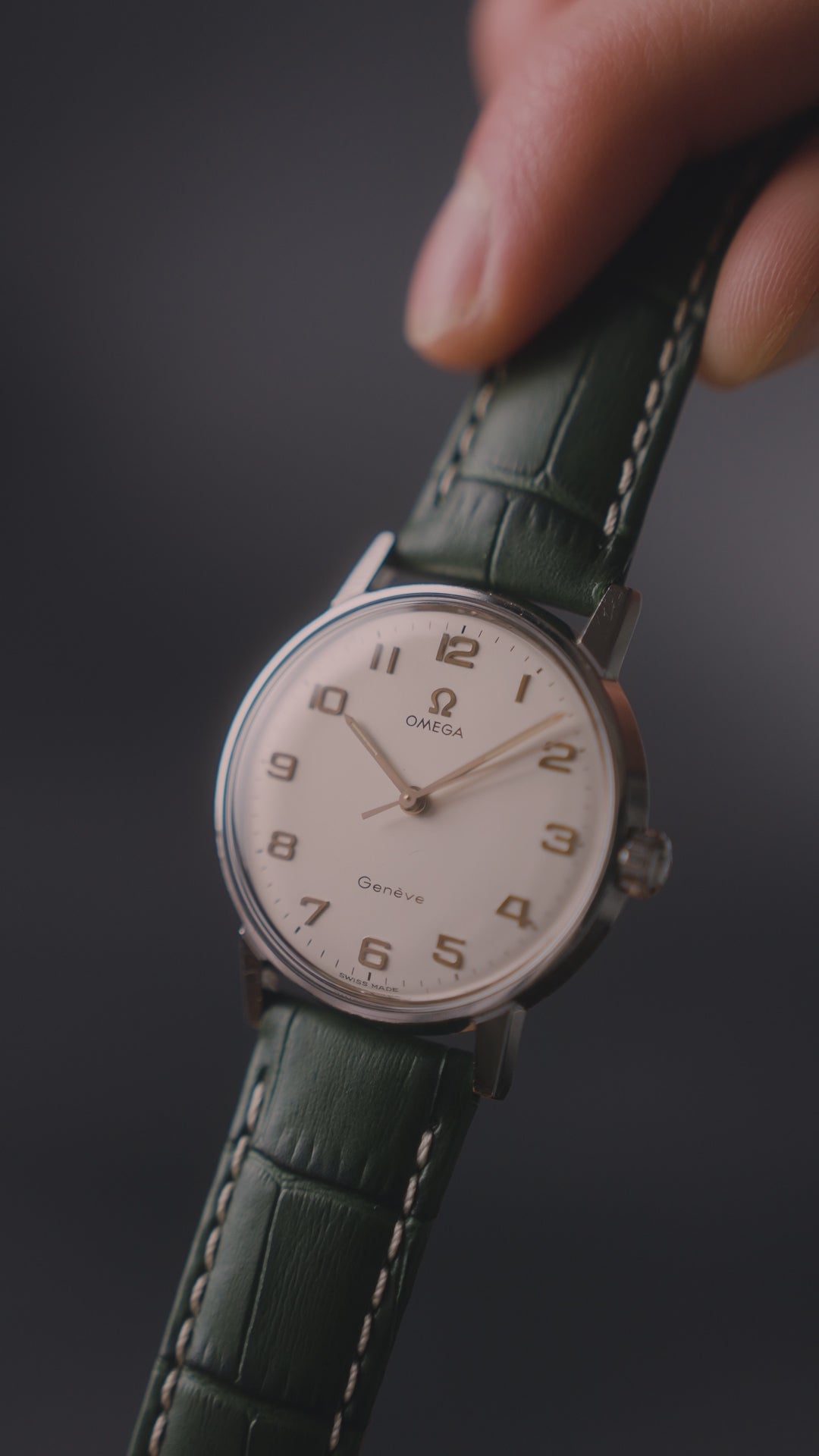 1965 OMEGA SEAMASTER GENEVE ARABIC CAL. 601 REF. 135.011