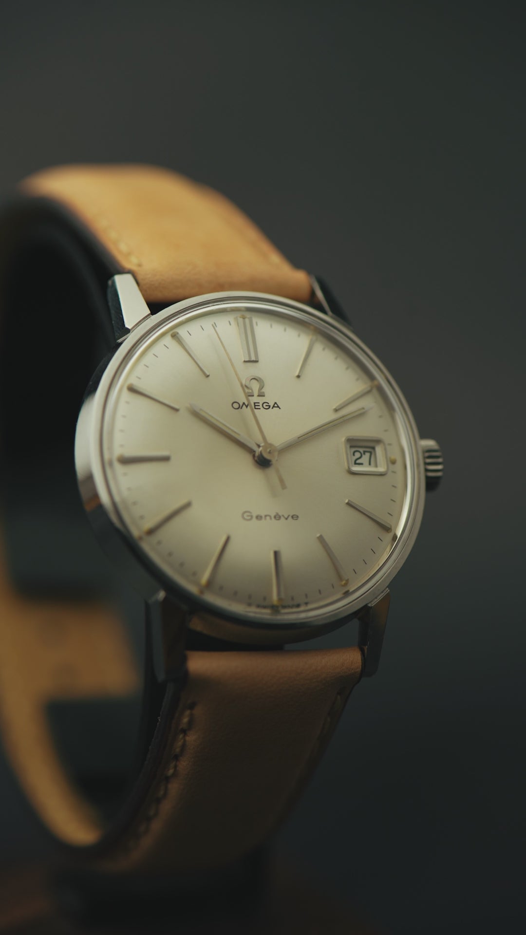 1967 OMEGA SEAMASTER GENEVE QUICKSET SUNBURST CAL. 613 REF. 136.011