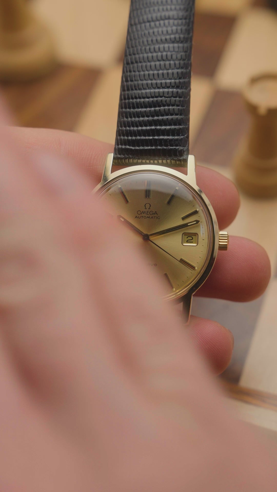 1974 OMEGA GENEVE QUICKSET SUNBURST CAL. 1012 REF. 166.0163