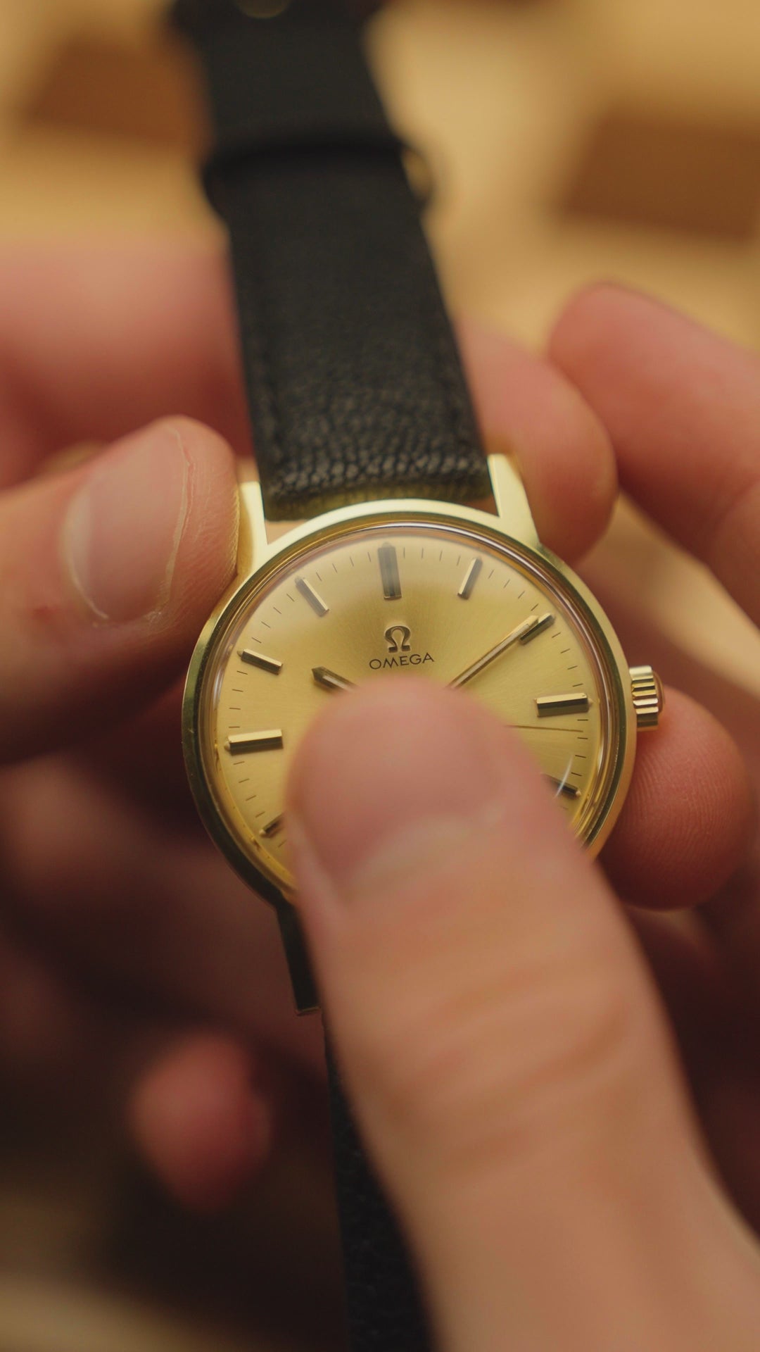 1969 OMEGA GENEVE SUNBURST CAL. 601 REF. 135.070