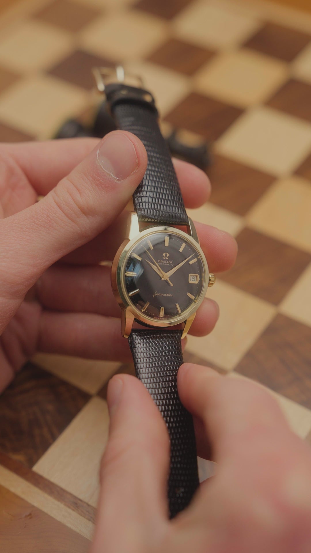 1962 OMEGA SEAMASTER GLOSS BLACK CAL. 562 REF. 14760-61 SC