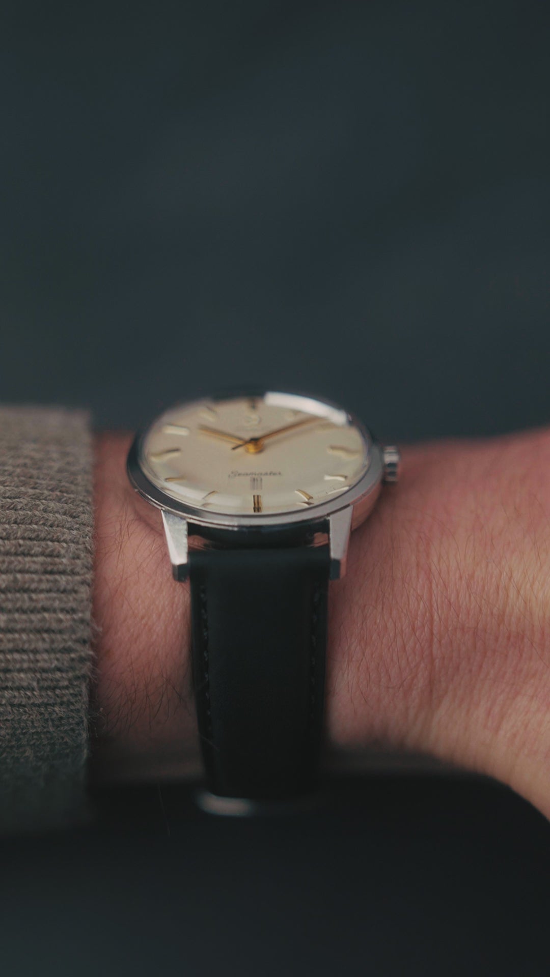 1963 OMEGA SEAMASTER 30 PINSTRIPE LINEN CAL. 286 REF. 135.007-63