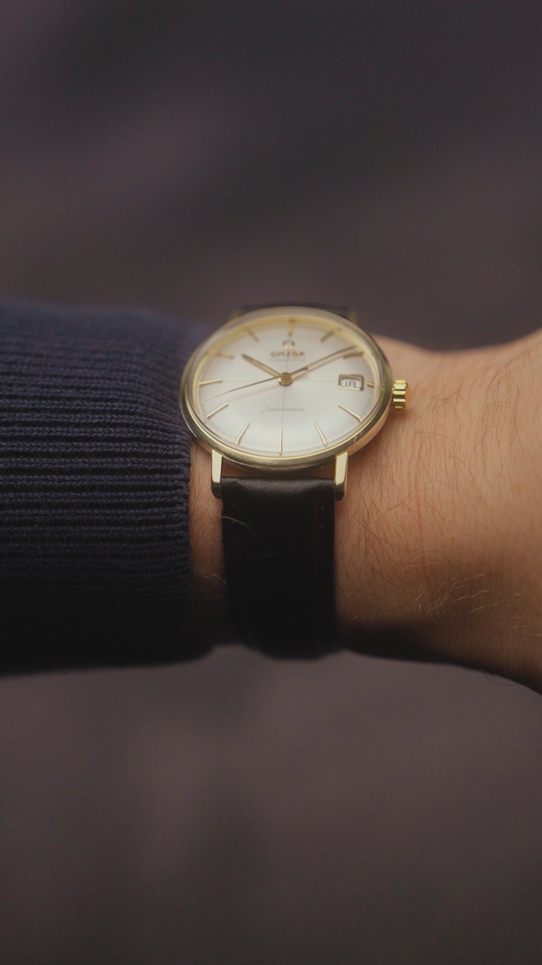 1959 OMEGA SEAMASTER CROSSHAIR SUNBURST CAL. 562 REF. 14730 1 SC