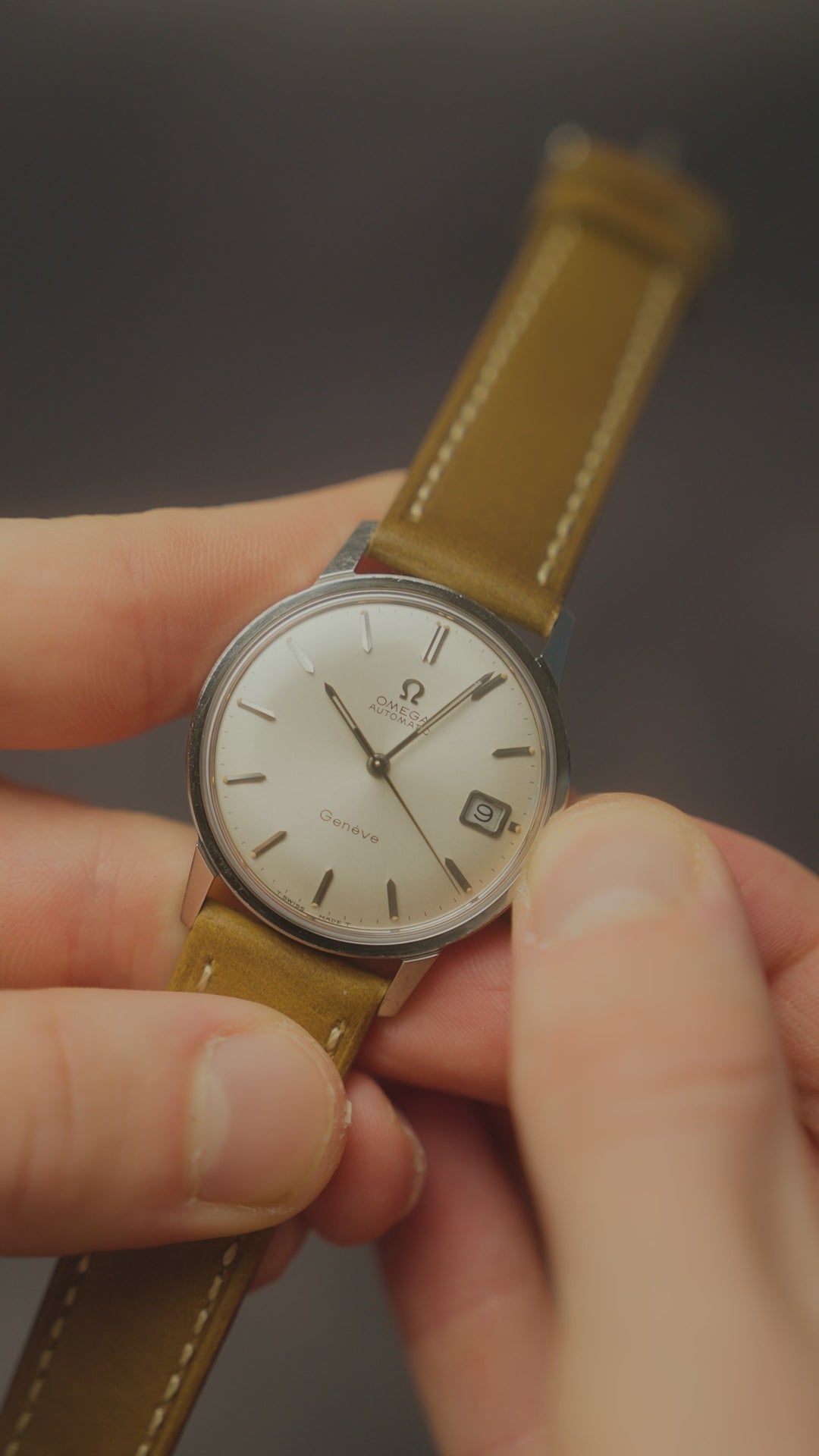 1967 OMEGA SEAMASTER GENEVE QUICKSET SUNBURST CAL. 563 REF. 166.002