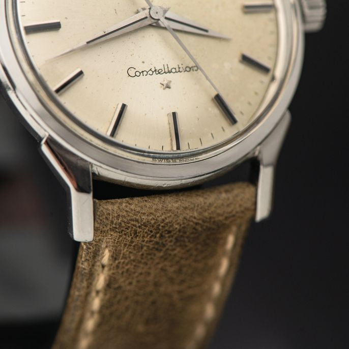 1966 OMEGA CONSTELLATION ONYX DOG-LEG CAL. 551 REF. 167.005