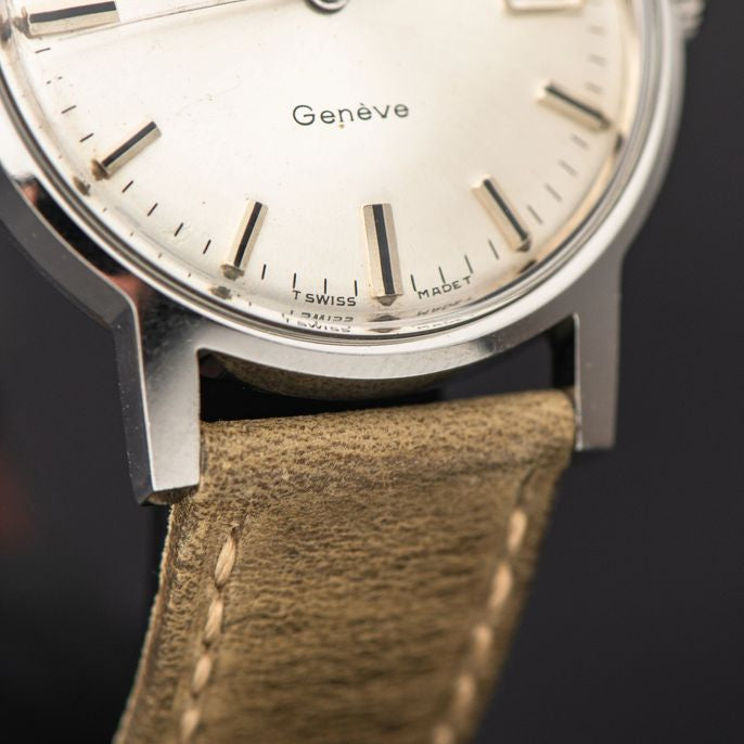 1969 OMEGA GENEVE QUICKSET SUNBURST CAL. 565 REF. 166.070