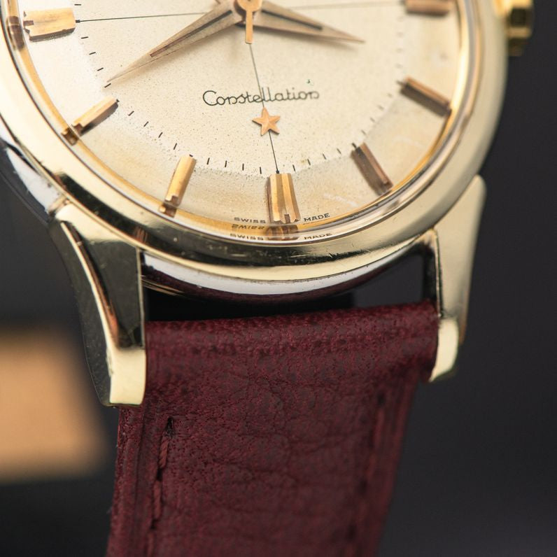 1961 OMEGA CONSTELLATION TWO TONE CROSSHAIR PIE PAN CAL. 551 REF. 14381 11 SC